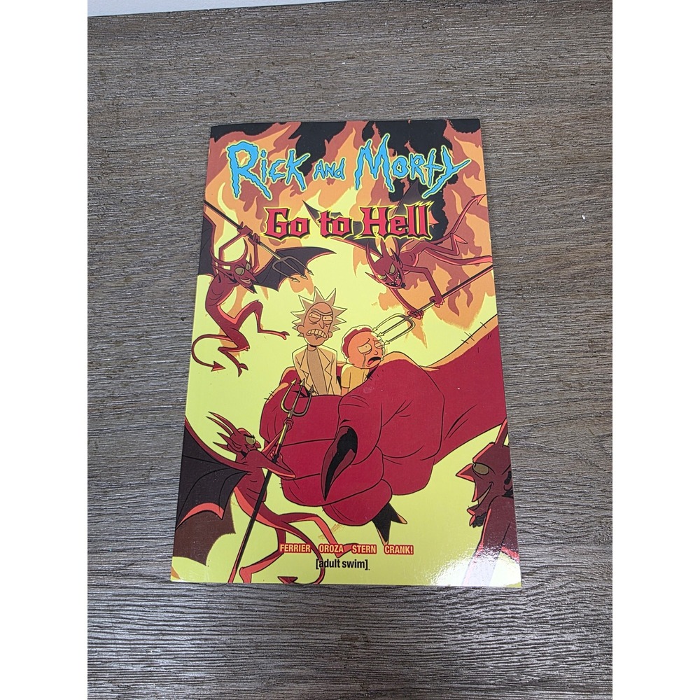 Rick and Morty Go to Hell Graphic Novel Oni Press Adult Swim 2020 First Print